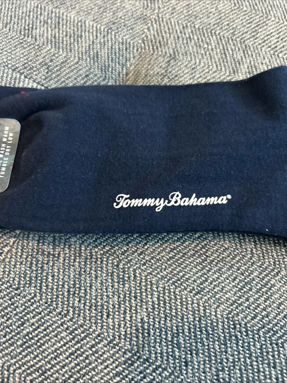 Navy Tommy Bahama Men's Crew Socks 
